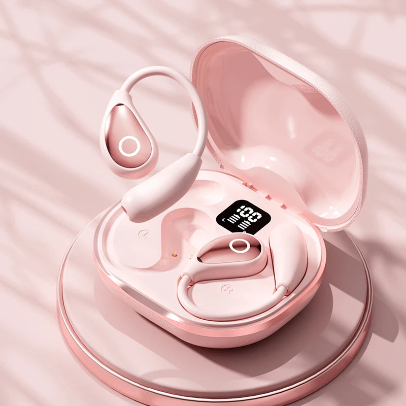 Wireless Sport Earphones Digital Display Noise