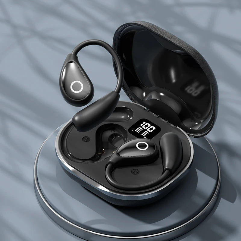 Wireless Sport Earphones Digital Display Noise
