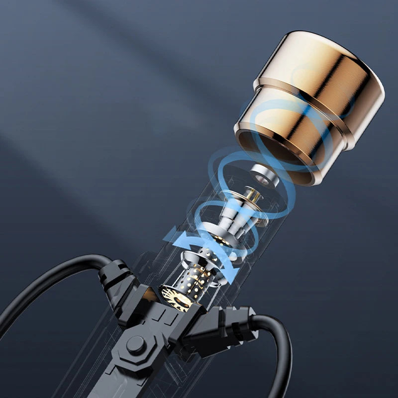 Wired In-Ear Gaming Headset 3.5mm/Type-C with Microphone for Sports & Monitoring