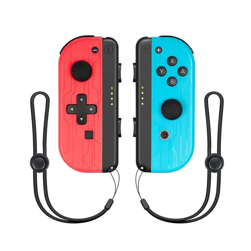 Wireless Joystick For Switch Controller Dual vibration 6 Axis Gyro Gamepad with Straps Wake-up Funct Control for Switch Control