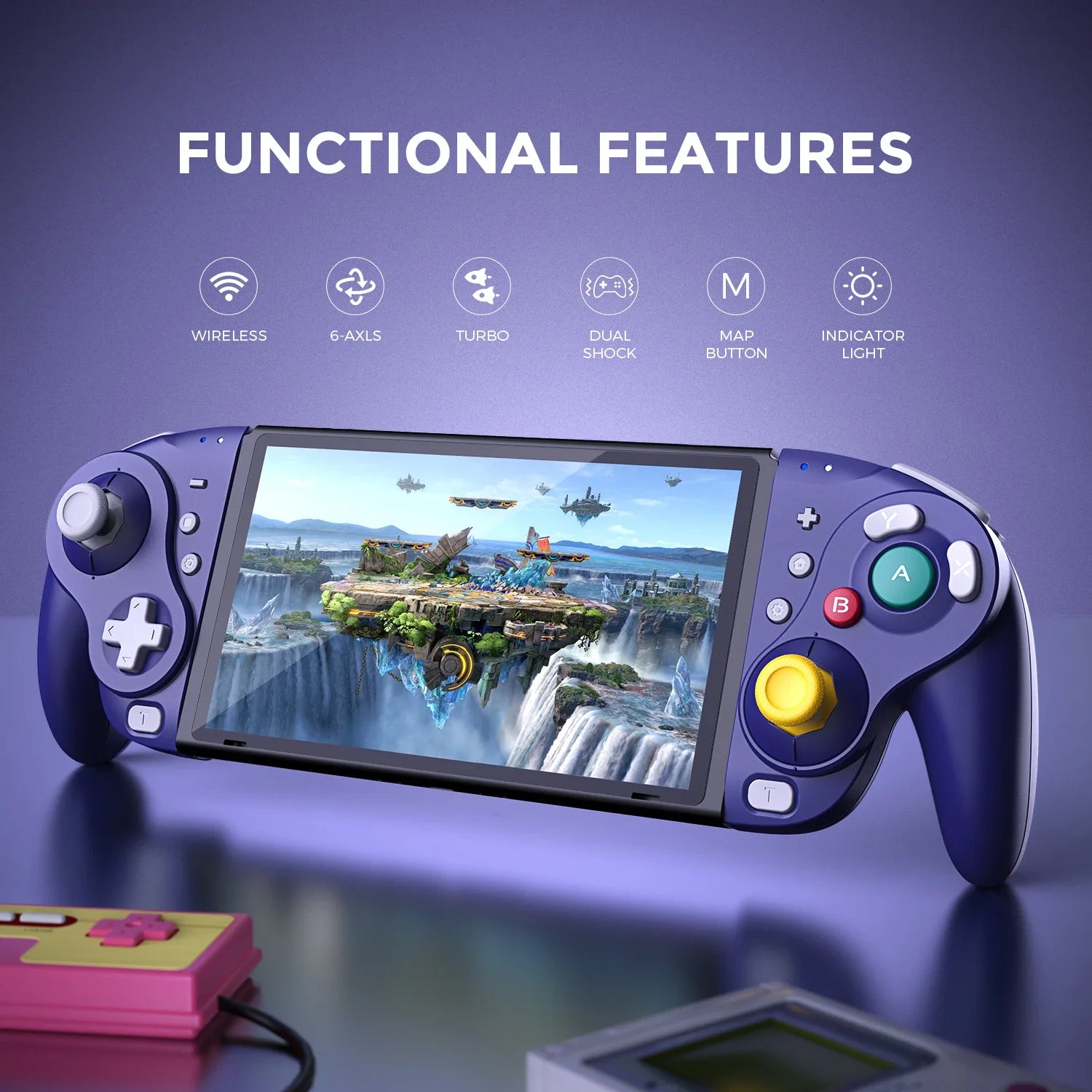 NYXI Wizard Hall Joystick Wireless Game Controller